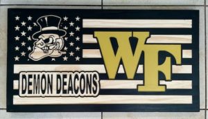 WAKE FOREST DEMON DEACONS (BLACK)
